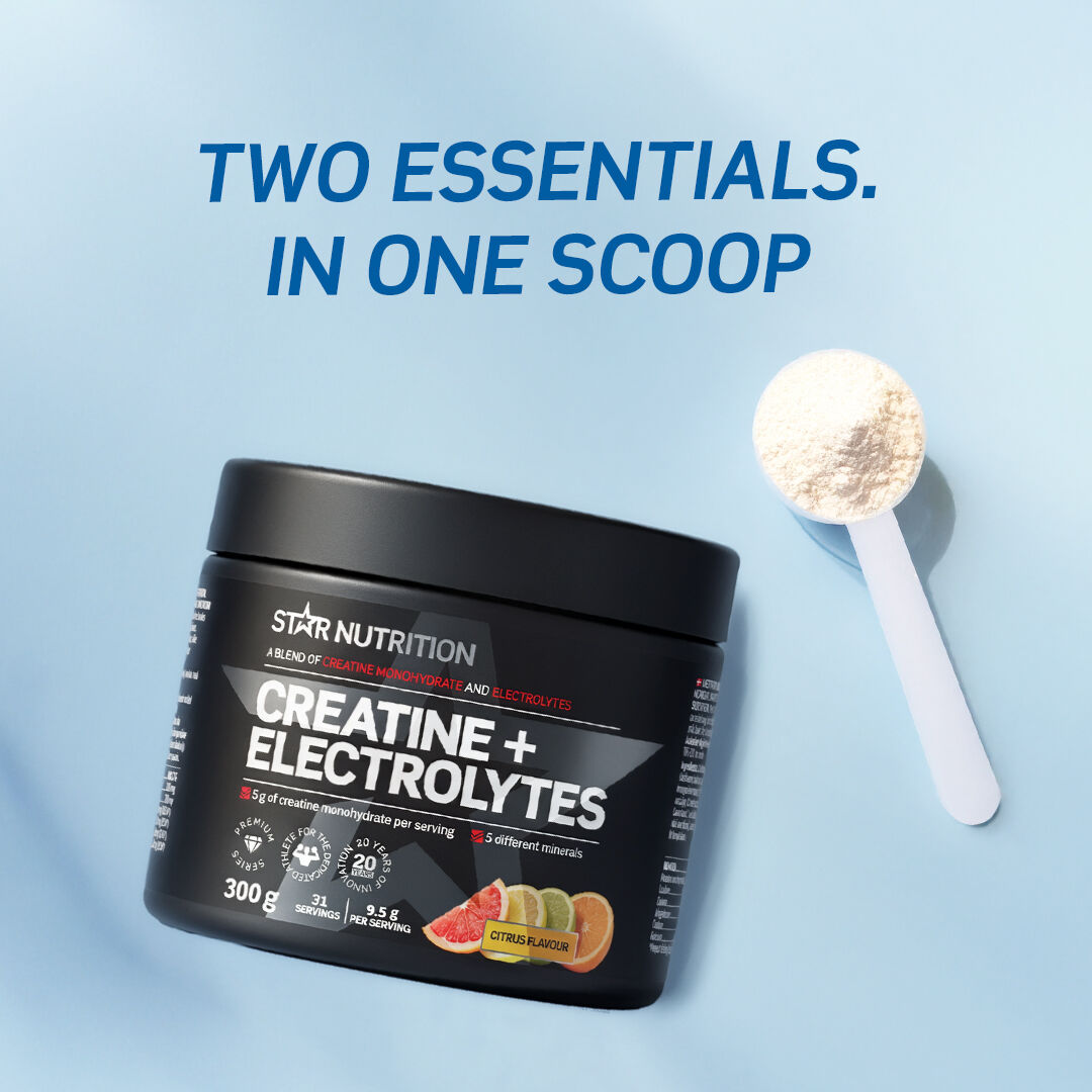Creatine + Electrolytes, 300 g Forest Berries